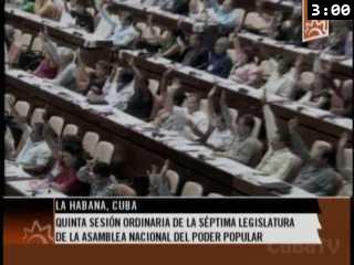 Con la  presencia de Raúl, inicia sesión ordinaria del Parlamento cubano 