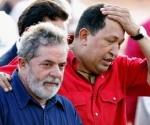 Chávez y Lula en La Habana